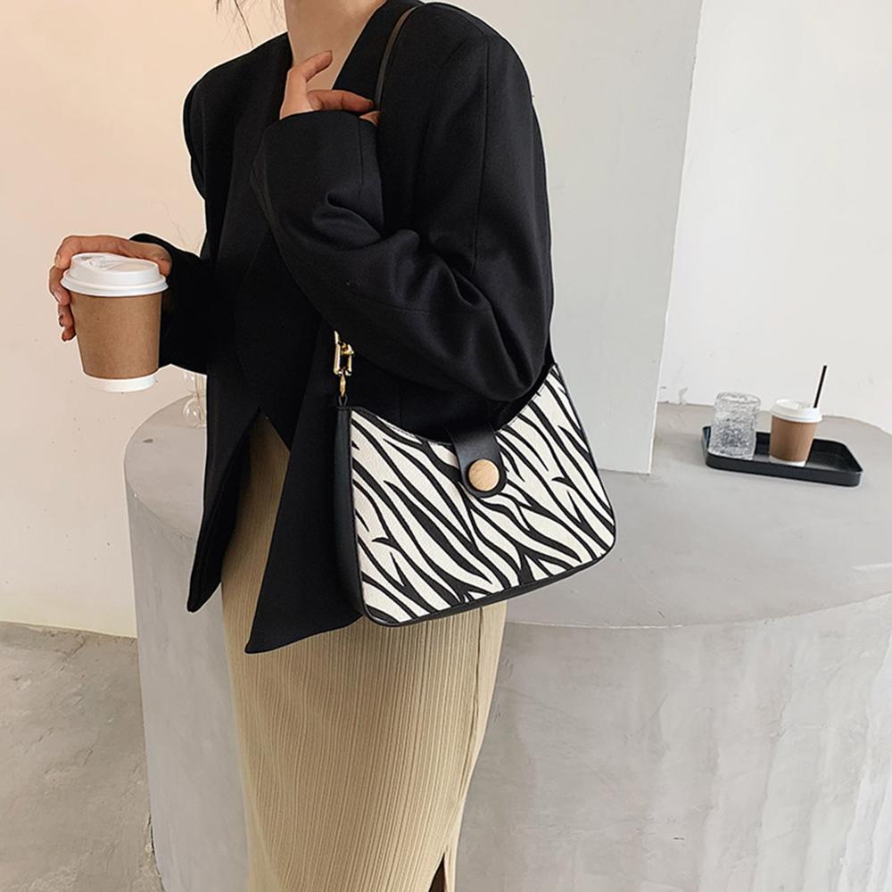 Fashion Casual Houndstooth Chain Underarm Bag