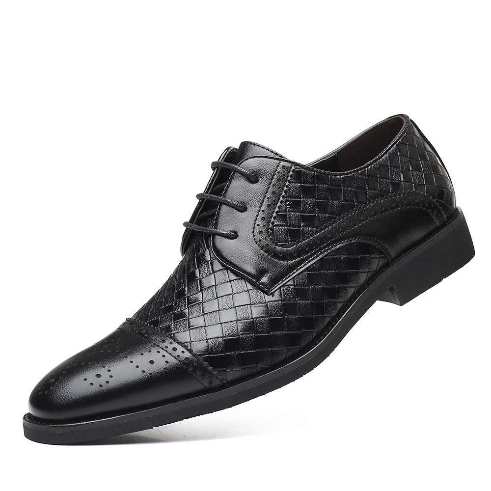 Herre trendy business casual lædersko