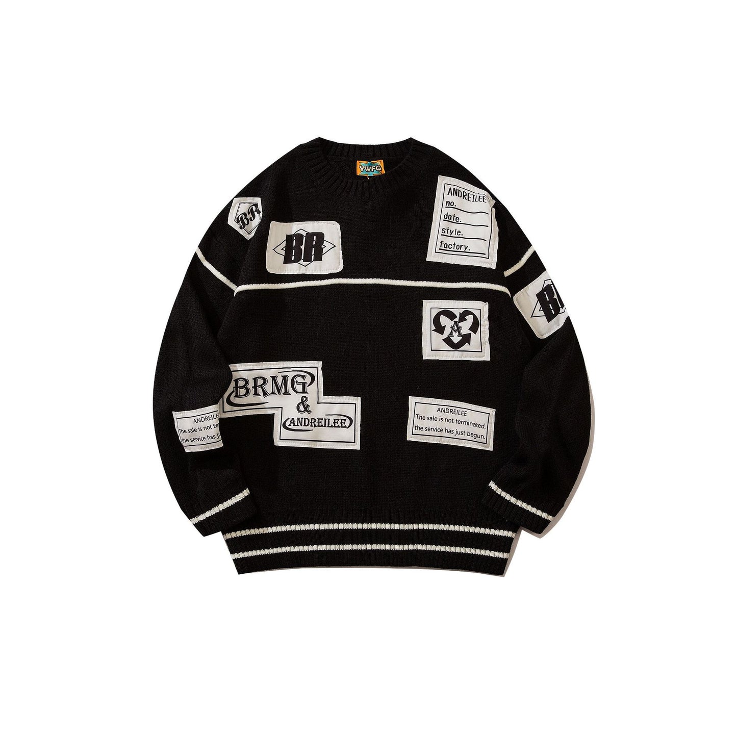 Men's Pullover Casual Lazy Style Loose Japanese Sweater