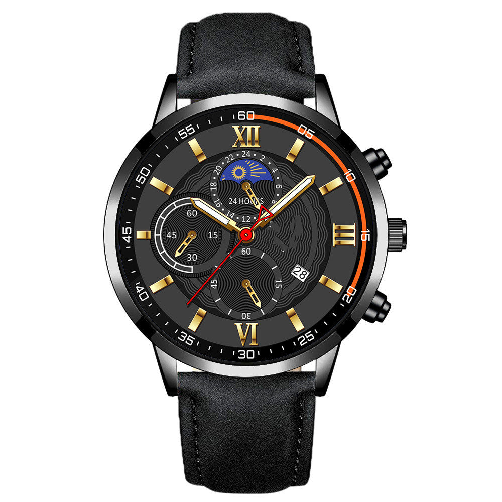 Fully Automatic Calendar Luminous Quartz Watch