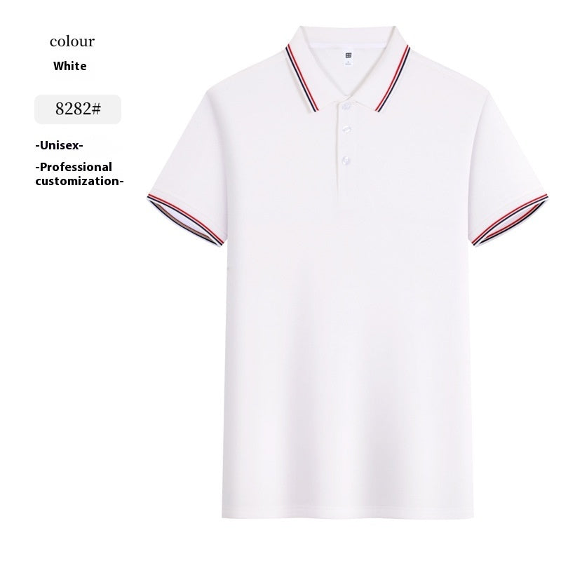 Short Sleeve Lapel Group Building Casual Polo Shirt