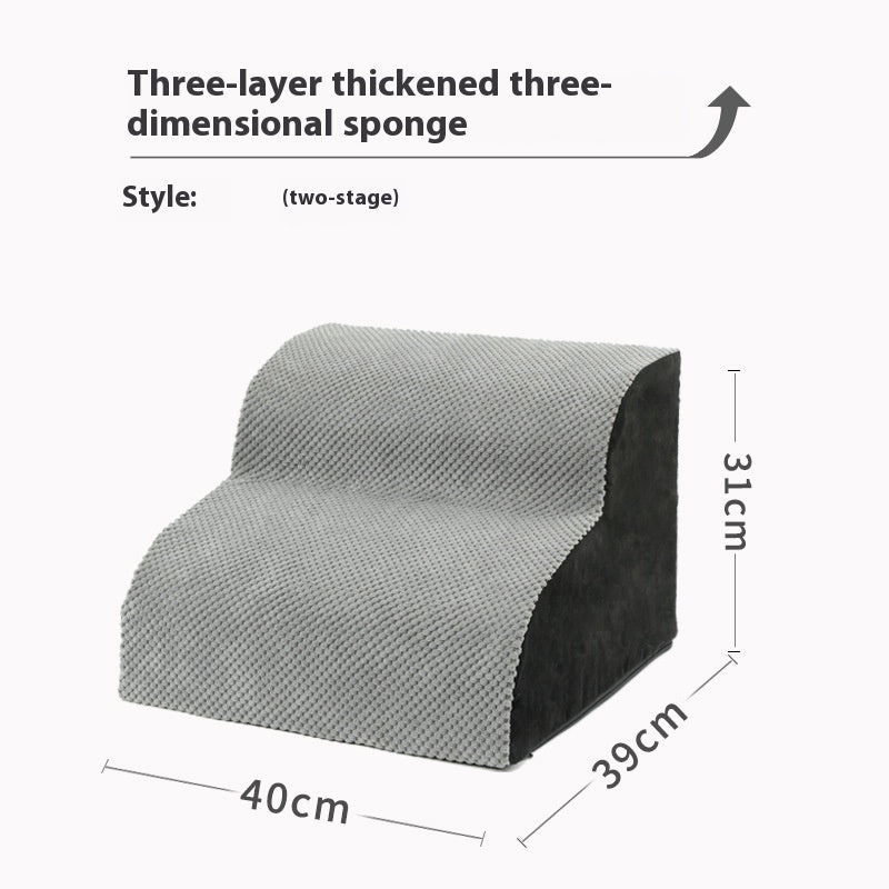 Household Small Dog Stairs Wave Pet Stairs