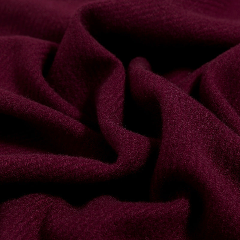 Women's Solid Color Thickened Cotton Cashmere Scarf
