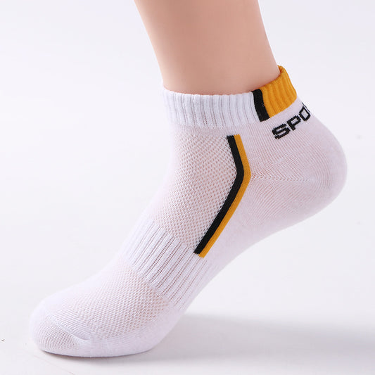 Boat Socks Plus Size Men's Cotton Leisure Sports