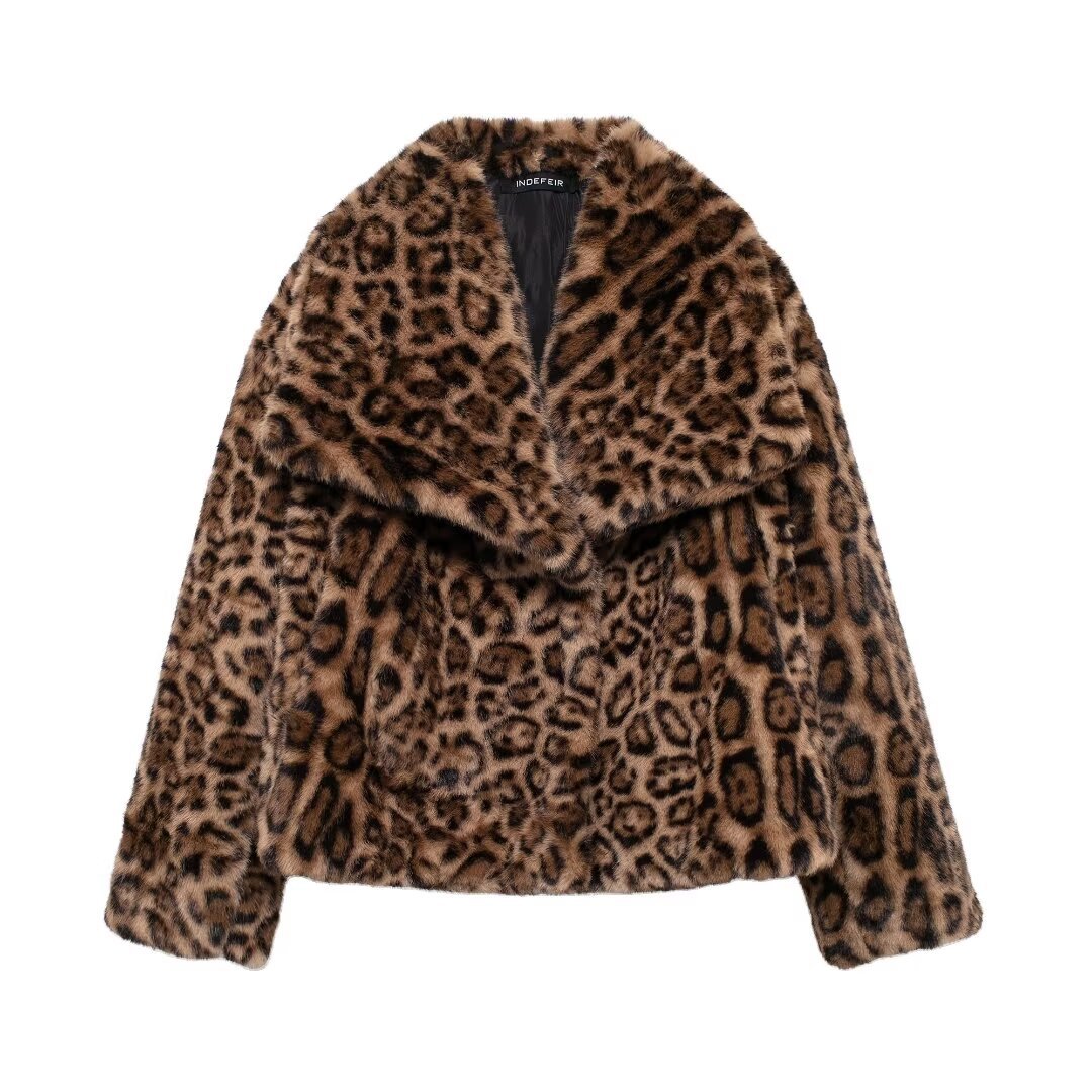 Women's New Polo Collar Short Coat