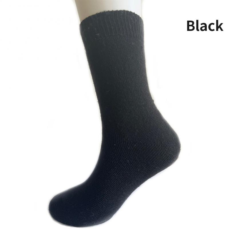 Wool Socks Thickened And Plush Warm Terry Middle Cylinder