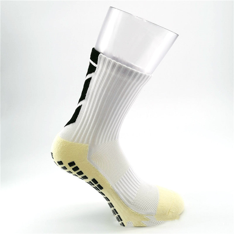 Men's Mid-tube Sports Non-slip Towel Bottom Thickened Socks