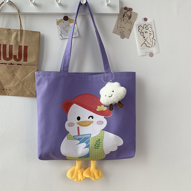 Han Feng Ins Cute Handbag Large Capacity