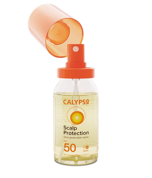 Calypso Skyddande hårbottenspray SPF50 | Högt skydd för hårbotten och rand | 50 ml | CALD50SCA, klar