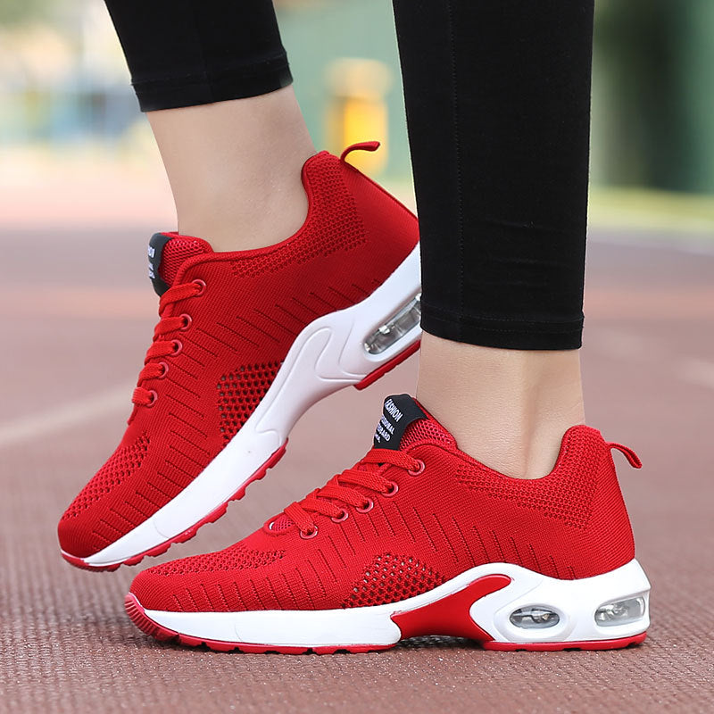 Breathable mesh shoes