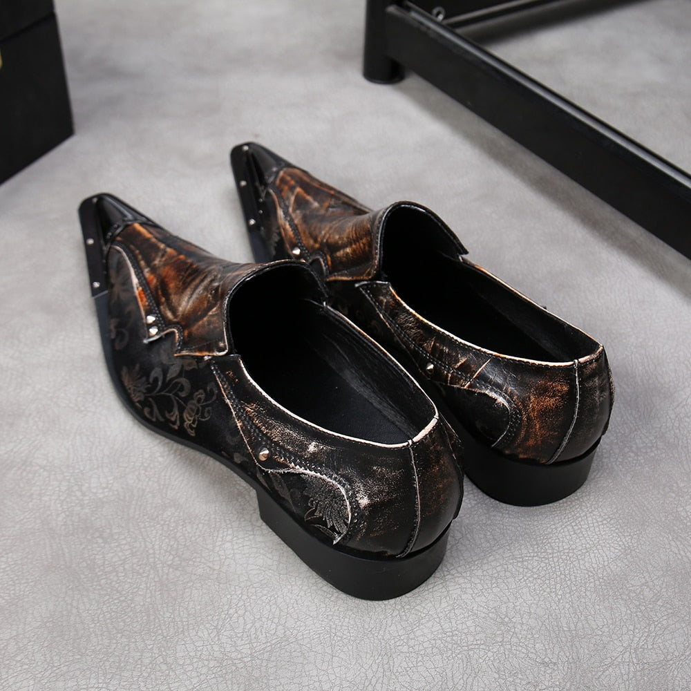 Trend Set Foot Low-Top Shoes Fashion  Shoes Personality Business Casual Men's Shoes