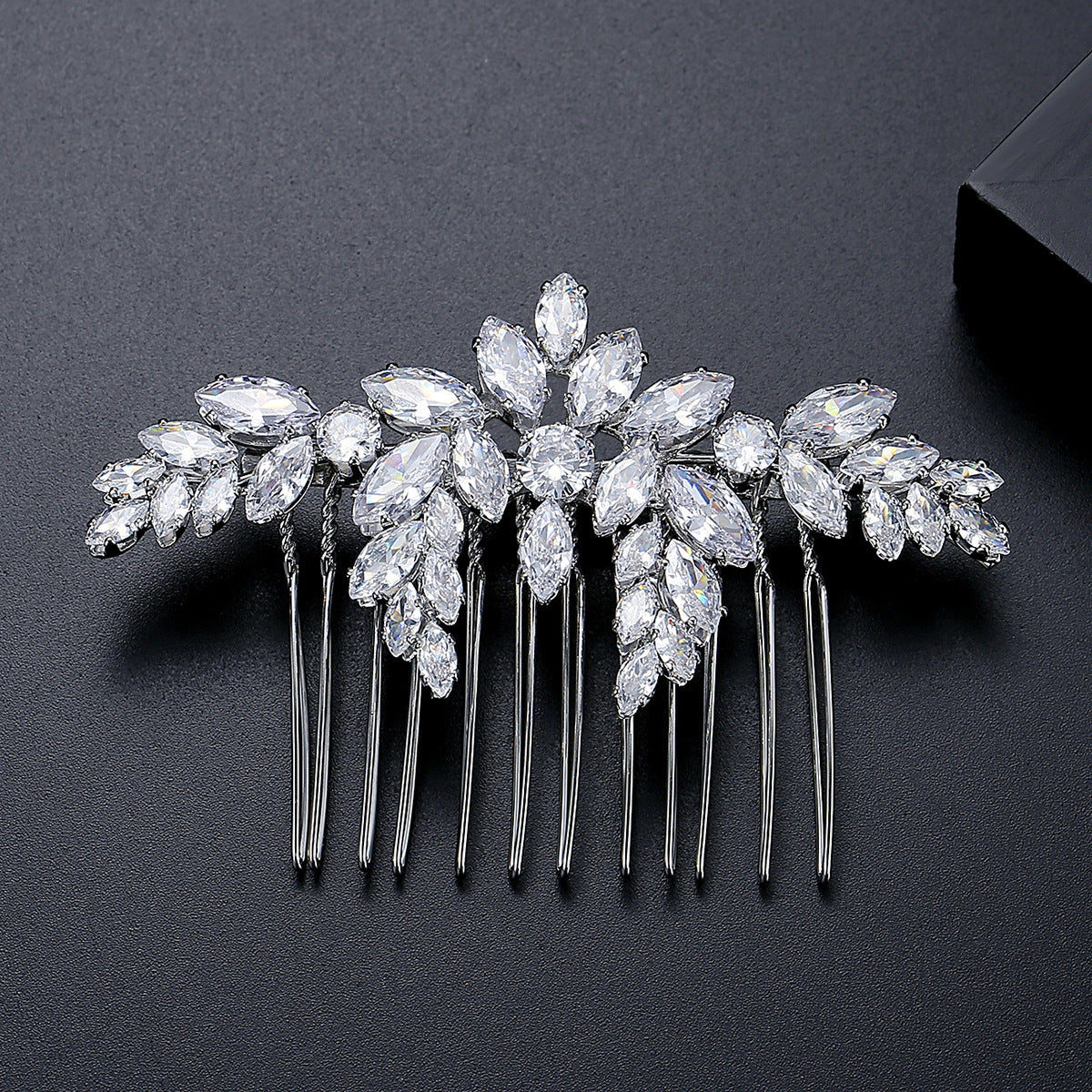 Bridal Suit Copper Inlaid Zircon Hair Accessories