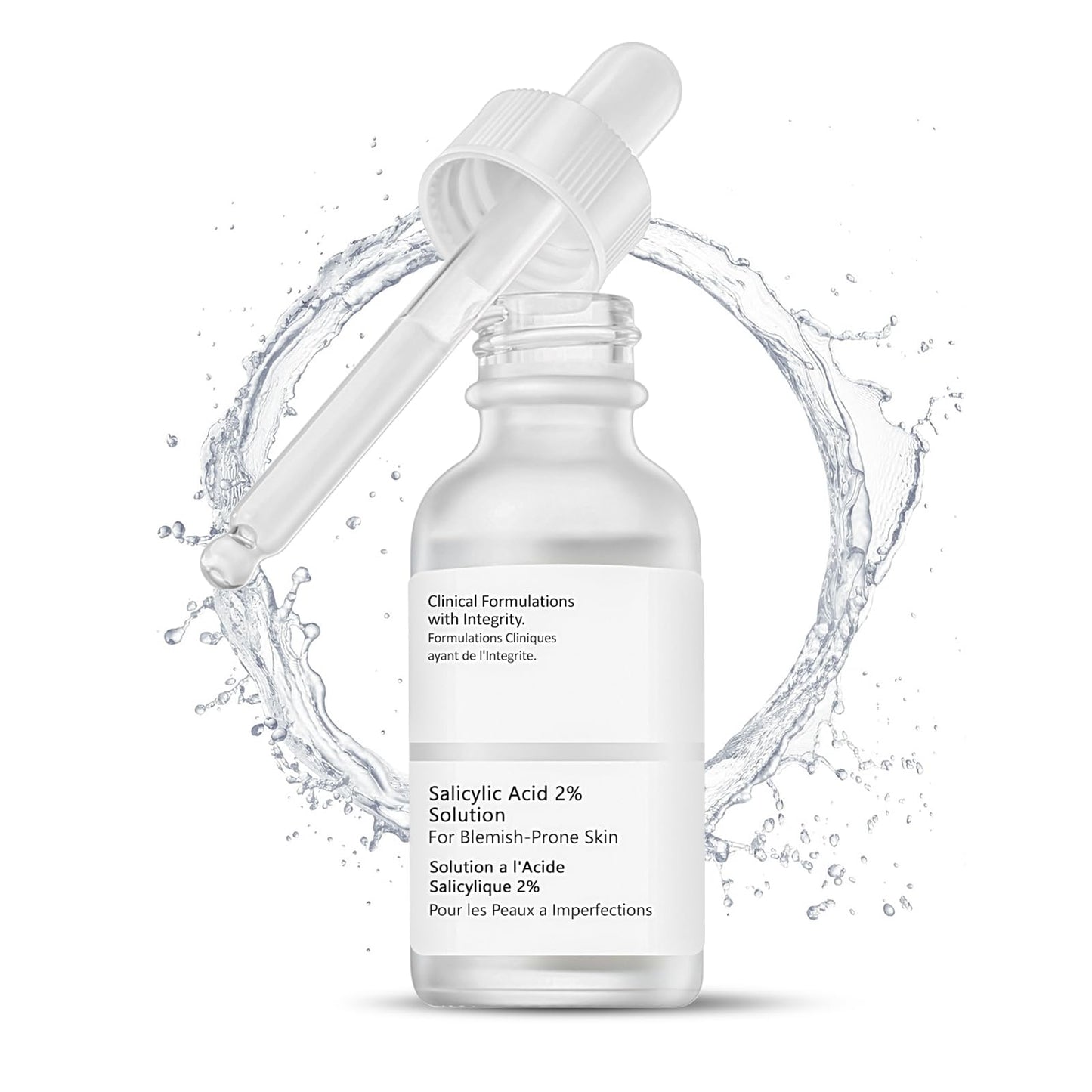 Salicylic Acid Serum 30 ml, salicylsyraserum minska porerna, ansikte exfoliant med salicylsyra, mot finnar