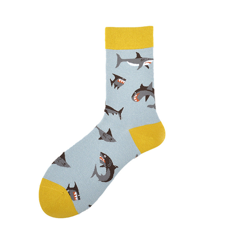 Creative Couple Cotton Mid-high Socks