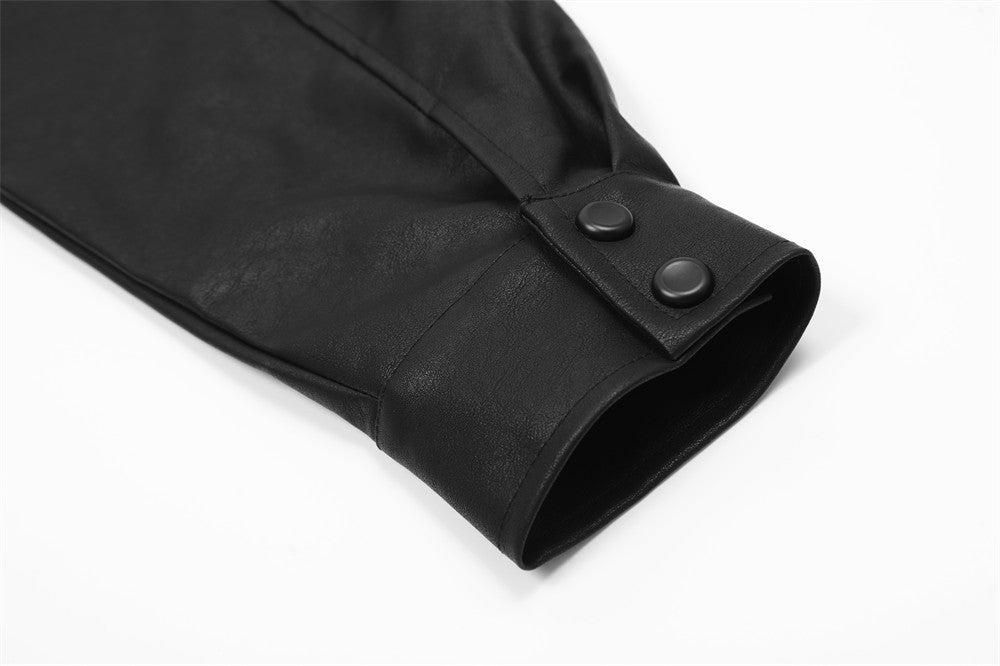Fashion Personality Biker's Leather Jacket Men