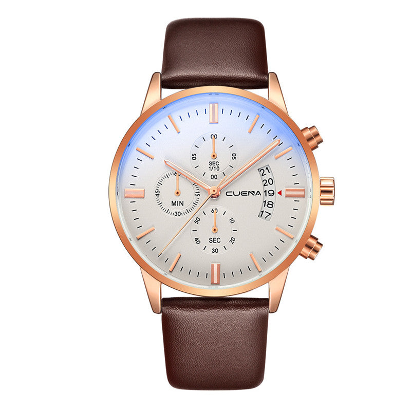 Multifunctional six-hand men's watch