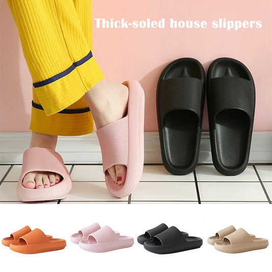 Non-slip platform sandals and slippers