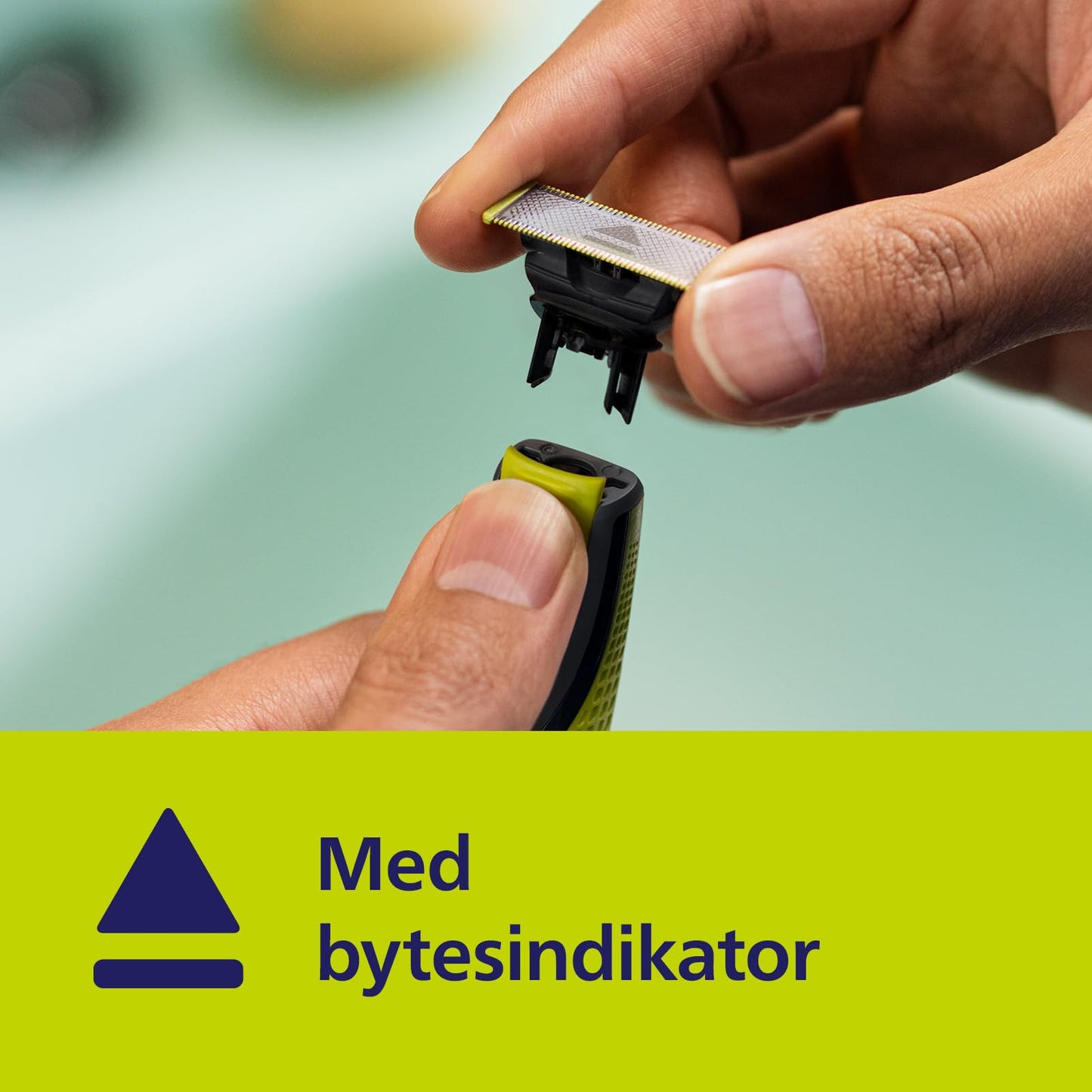 Philips OneBlade Original-rakblad för alla OneBlade- och OneBlade Pro-modeller, 5-pack (modell QP250/50)