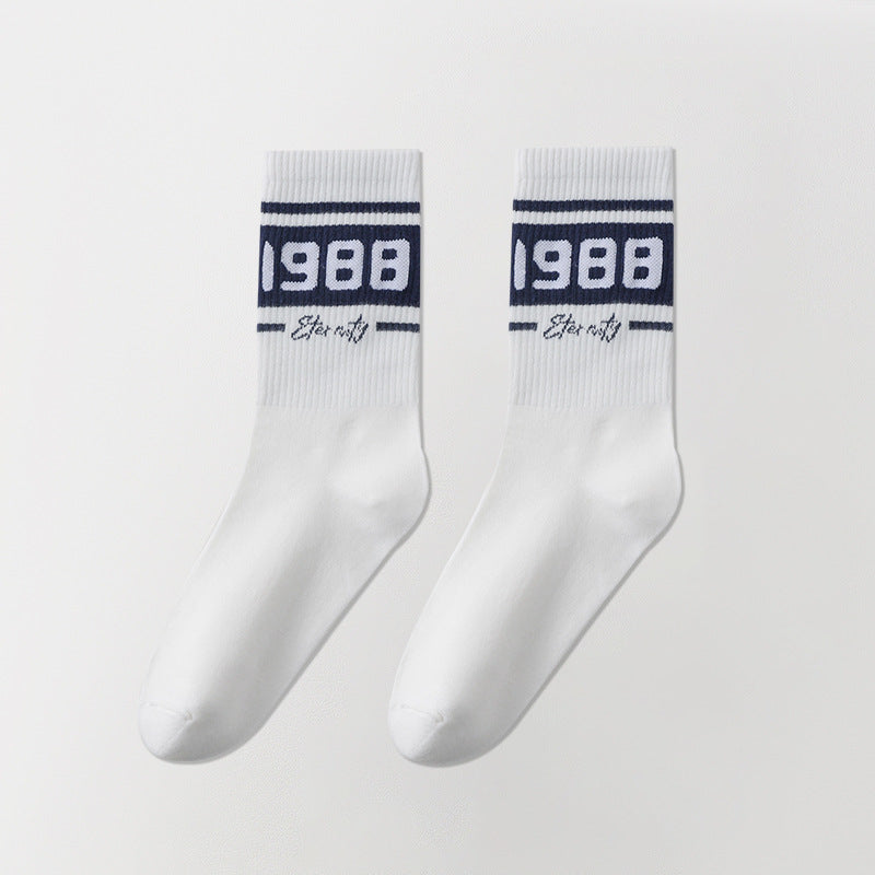Pure Cotton Mid-calf Sports Mid-calf Length