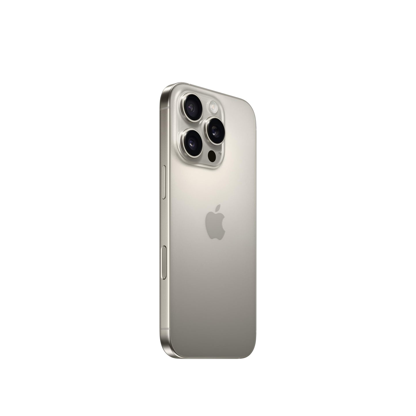 Apple iPhone 16 Pro (256 GB) - naturligt titan + Silikonskal med MagSafe - svart