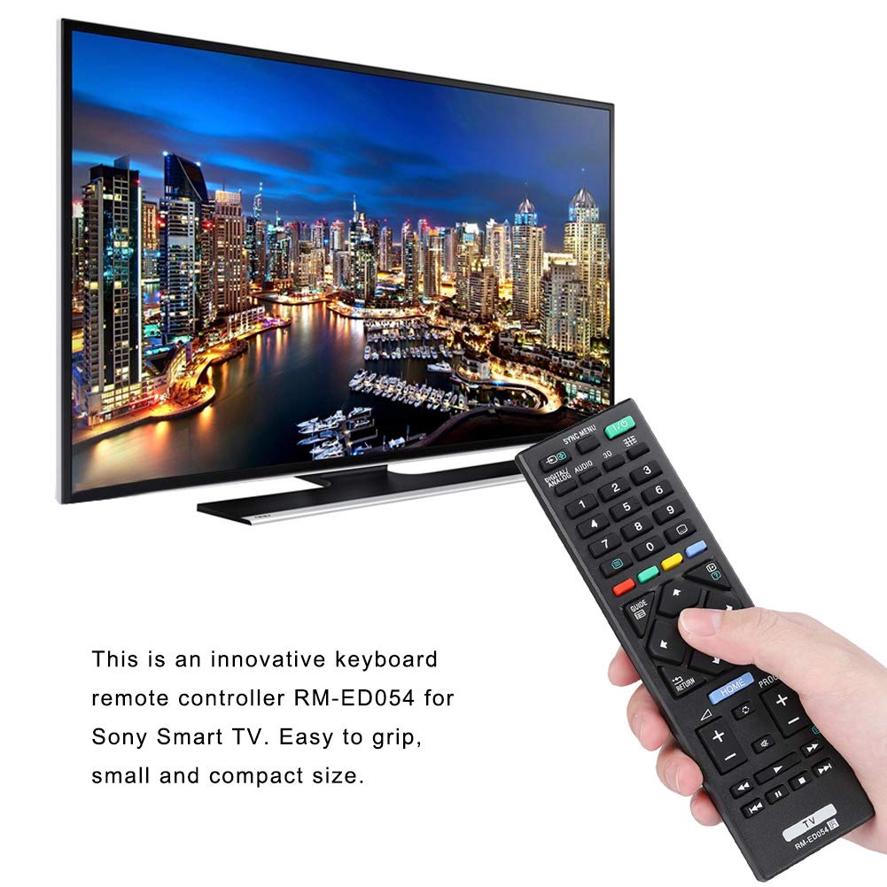 Fjärrkontroll Rm Ed054 Rmed054 Bravia Tv Controller Tv Rm Edo54 Ersättning Smart Tv Fjärrkontroll Tv, Video Och Hemmabio För Rm Ed054