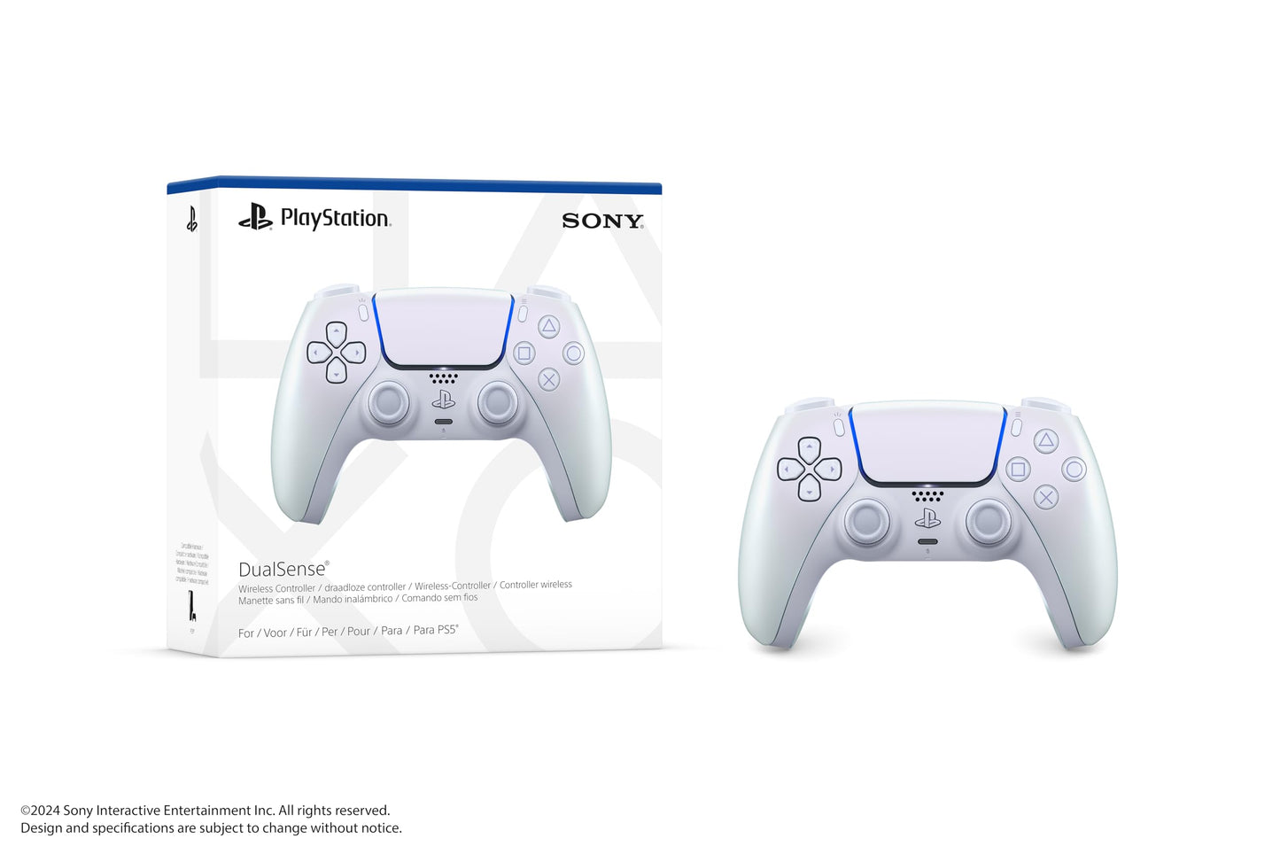 PS5 DualSense Chroma Pearl