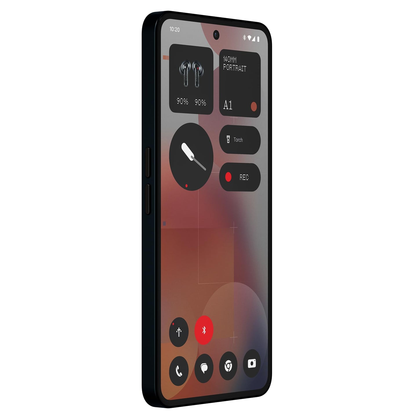Nothing Telefon (3a) Pro 256 GB - Handy med 50 MP Periskop-Kamera, 50 MP Hauptkamera, 60-facher ultra zoom, essential space, 12 GB RAM, Langer Akkulaufzeit och 6,77" FHD+ AMOLED-display - svart
