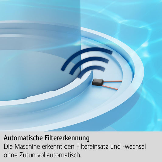 Jura 24233 Claris Smart+ filterpatron set med 3, plast, grå