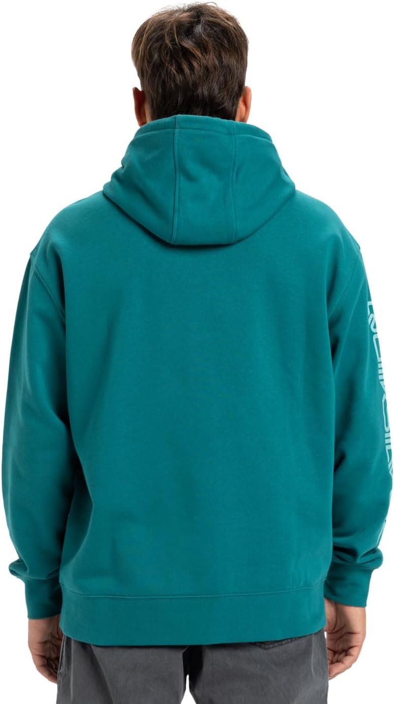 Quiksilver herr Omni Logo Hoodie Pullover-tröja (1-pack)