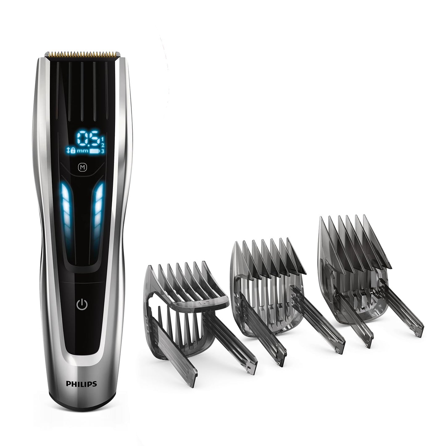 Philips Hair Clipper Series 9000 med digital pekskärm (modell HC9450/15)