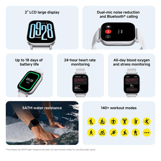 Redmi Watch 5 Active Matte Silver