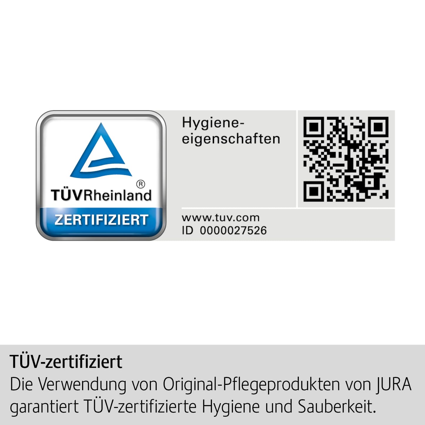 Jura 24233 Claris Smart+ filterpatron set med 3, plast, grå