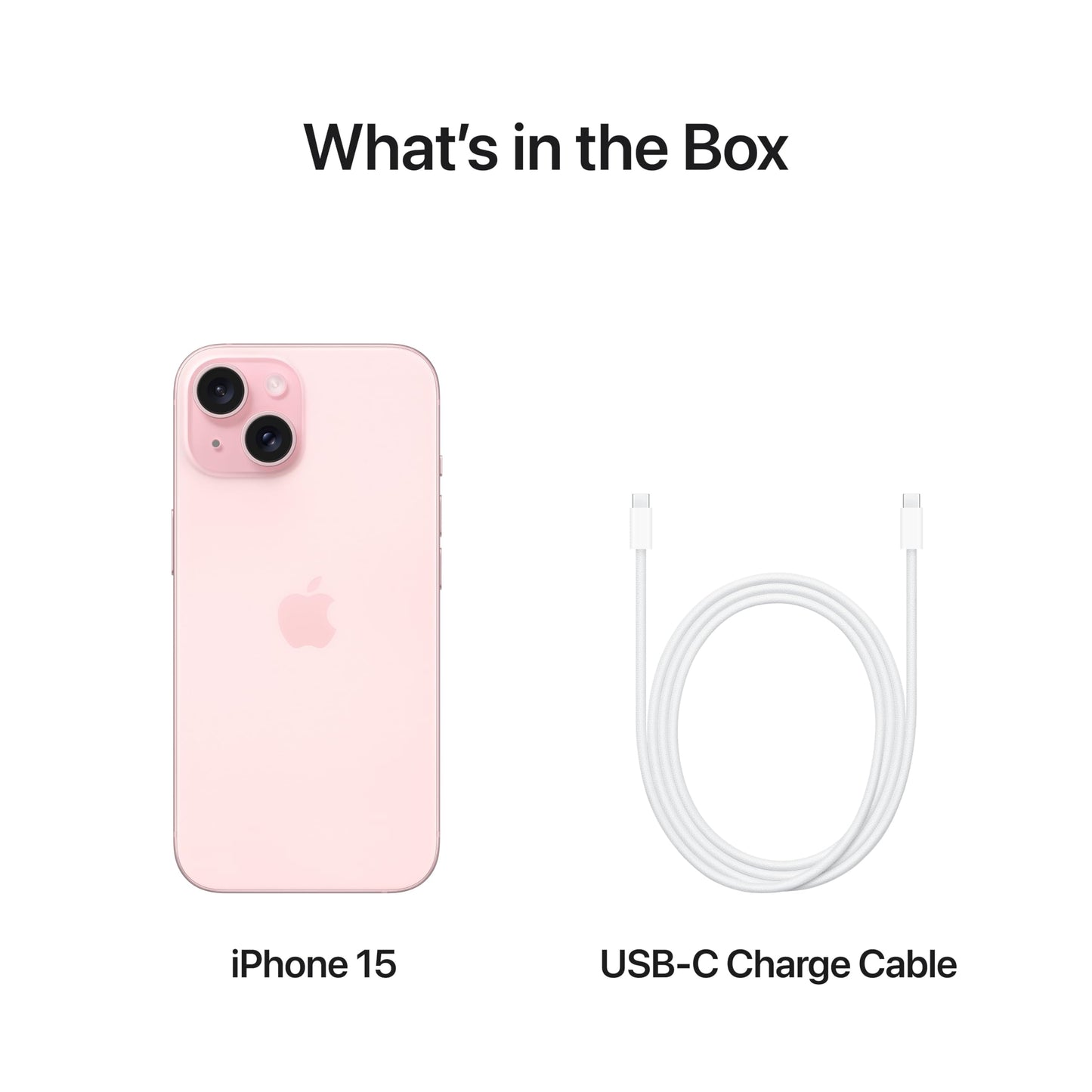 Apple iPhone 15 (128 GB) - rosa