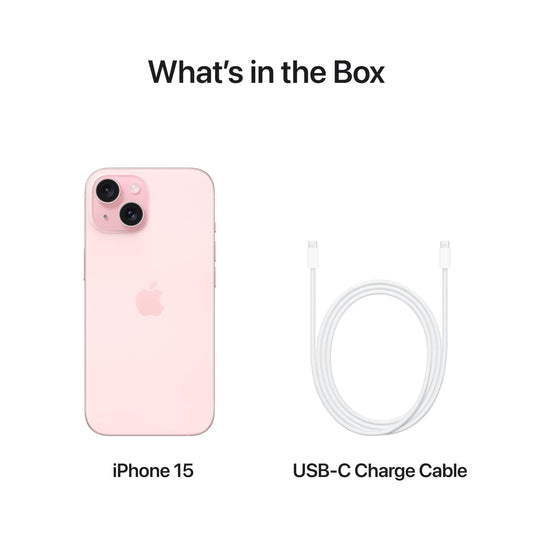 Apple iPhone 15 (128 GB) - rosa