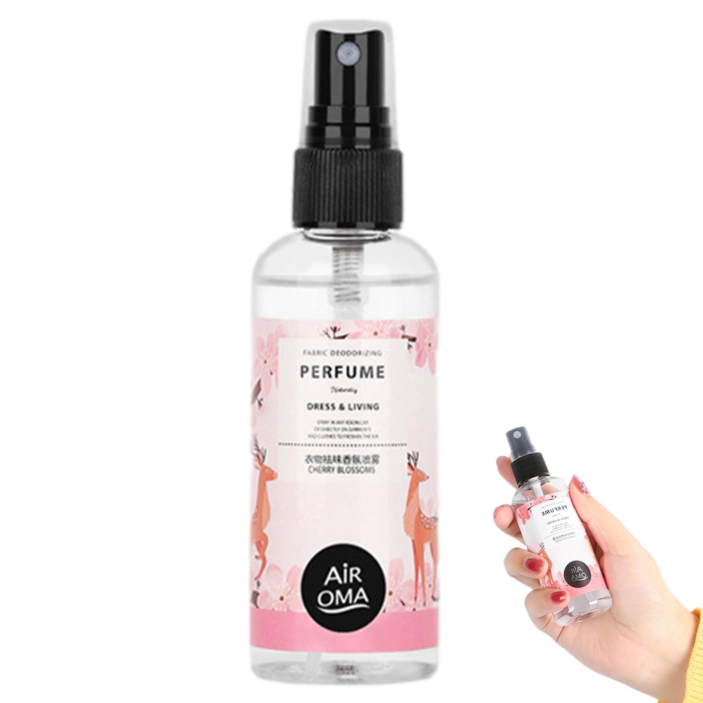 Fragrance Spray for Clothing - 100 ml, naturlig tygspray luktneutralisator | Lukt neutralisatorer-100 ml, naturlig tygspray luftfräschare, långvarig aromaterapi rumsdoft