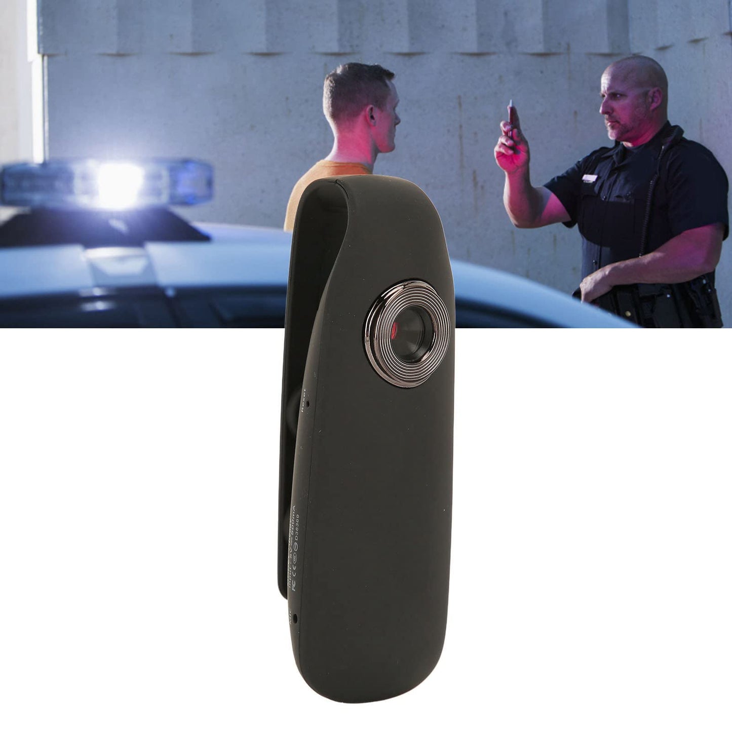 Body Camera, 1080P HD Body Video Recorder Multifunktion Mini Body Camera Video Recorder för Brottsbekämpning