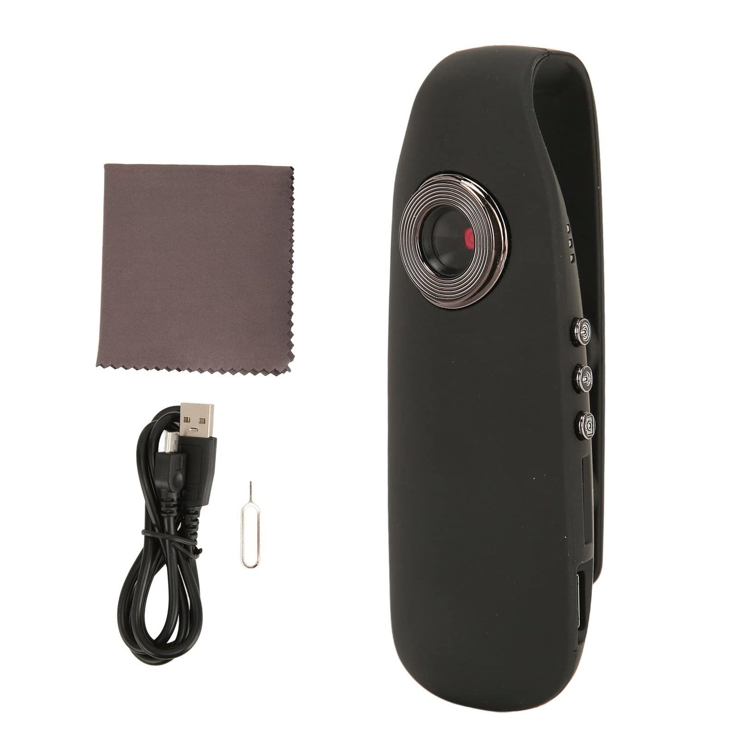 Body Camera, 1080P HD Body Video Recorder Multifunktion Mini Body Camera Video Recorder för Brottsbekämpning
