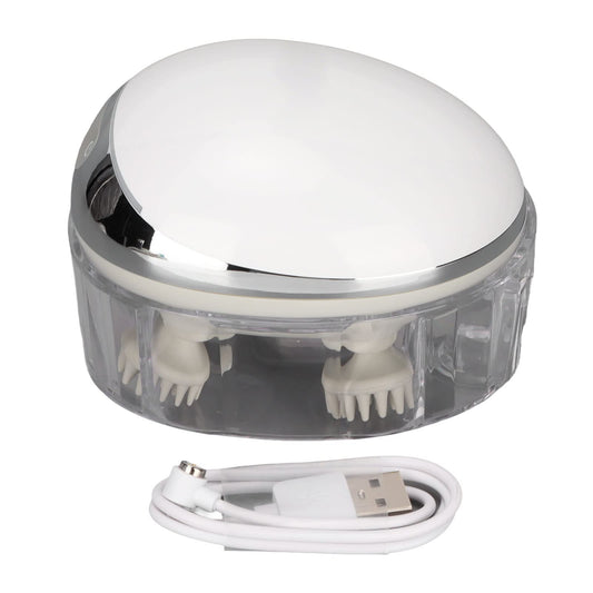 Smart Scalp Masager, Bärbar IPX8 Dubbellager Vattentät Avslappnande Bady Electric Scalp Massager Lindra stress i hemmet