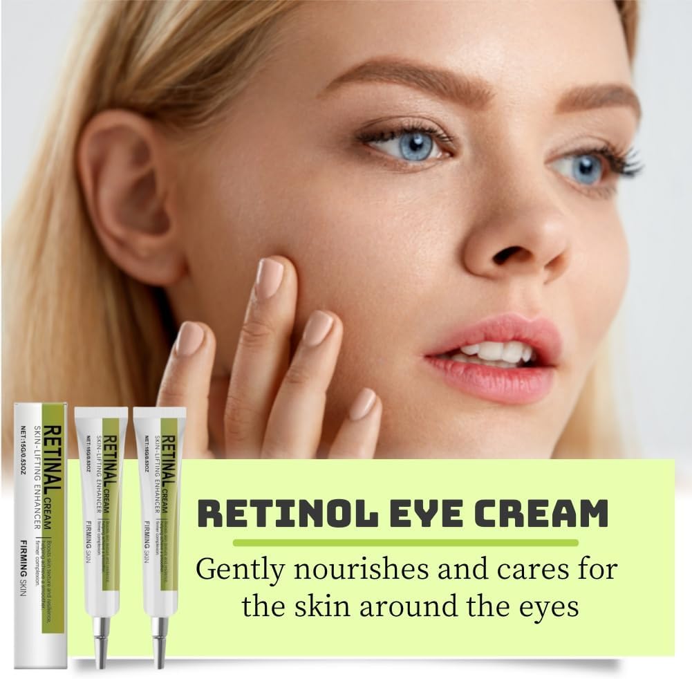 Retinal skytte tightening booster, 2 st Retinol-serum, anti-rynk, Retinols skjuter tightening serum, serum Retinols, ansiktsserum, anti-öronkräm och väskor, fuktgivande serum för ansiktet, 30 g