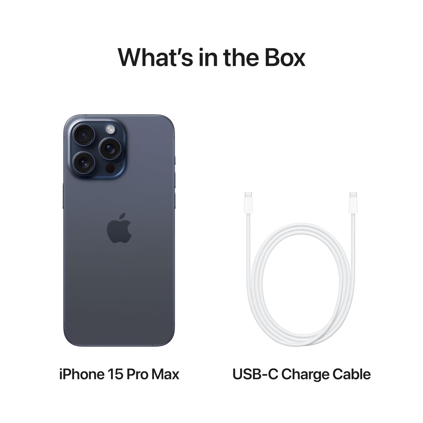 Apple iPhone 15 Pro Max (512 GB) - blått titan