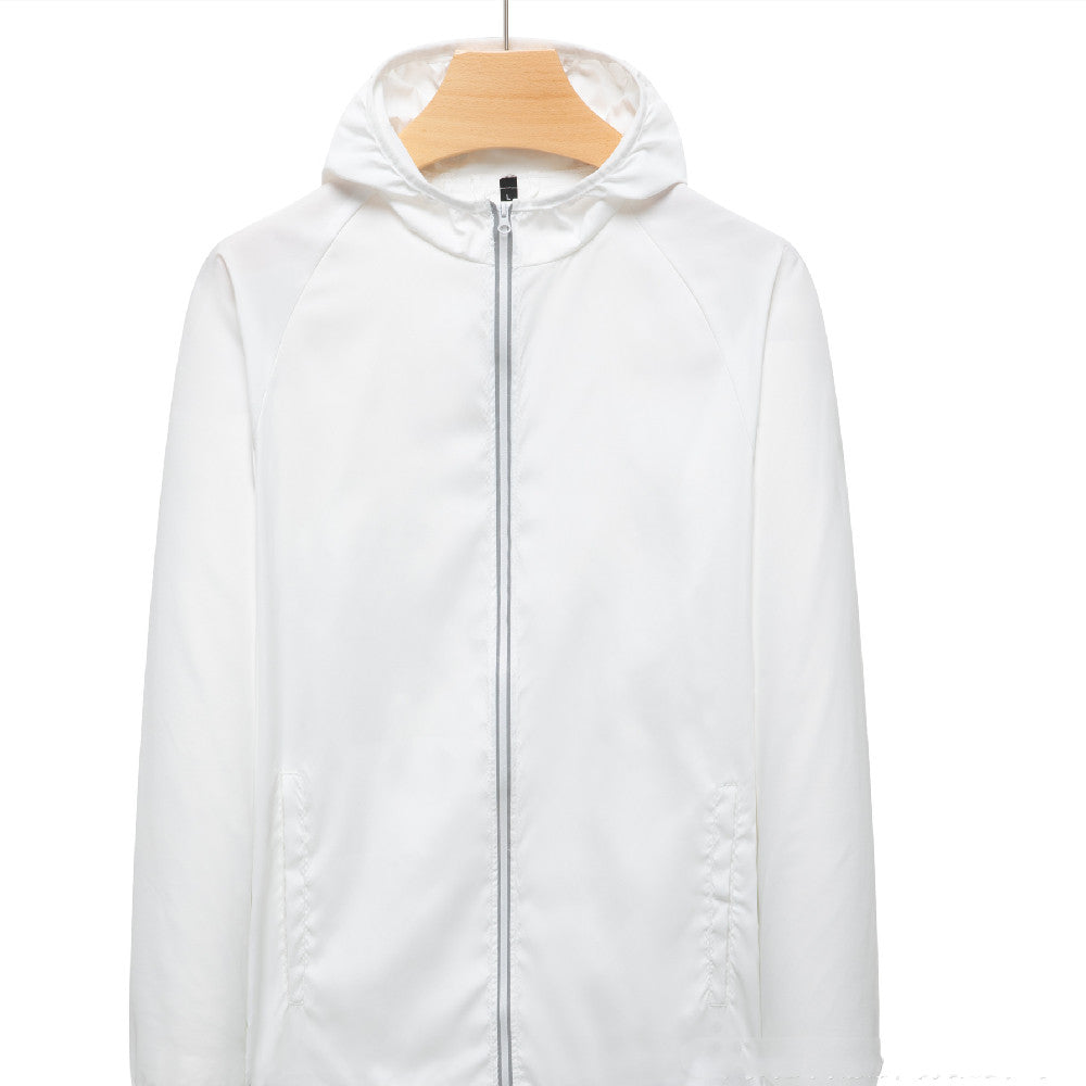 Sun Protection Clothing Men's Summer Thin Breathable Skin Clothing Coat Outdoor