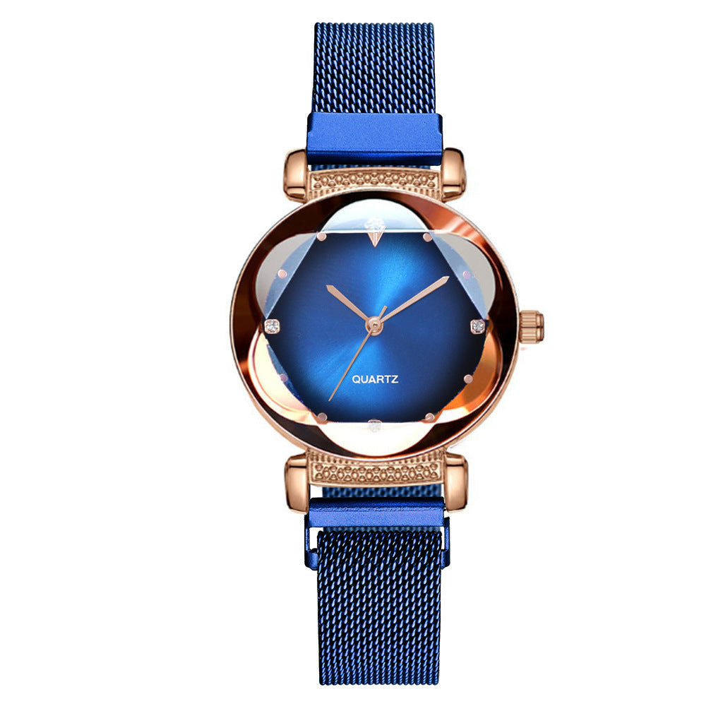 Temperament Ladies Gradient Color Quartz Ladies Watch