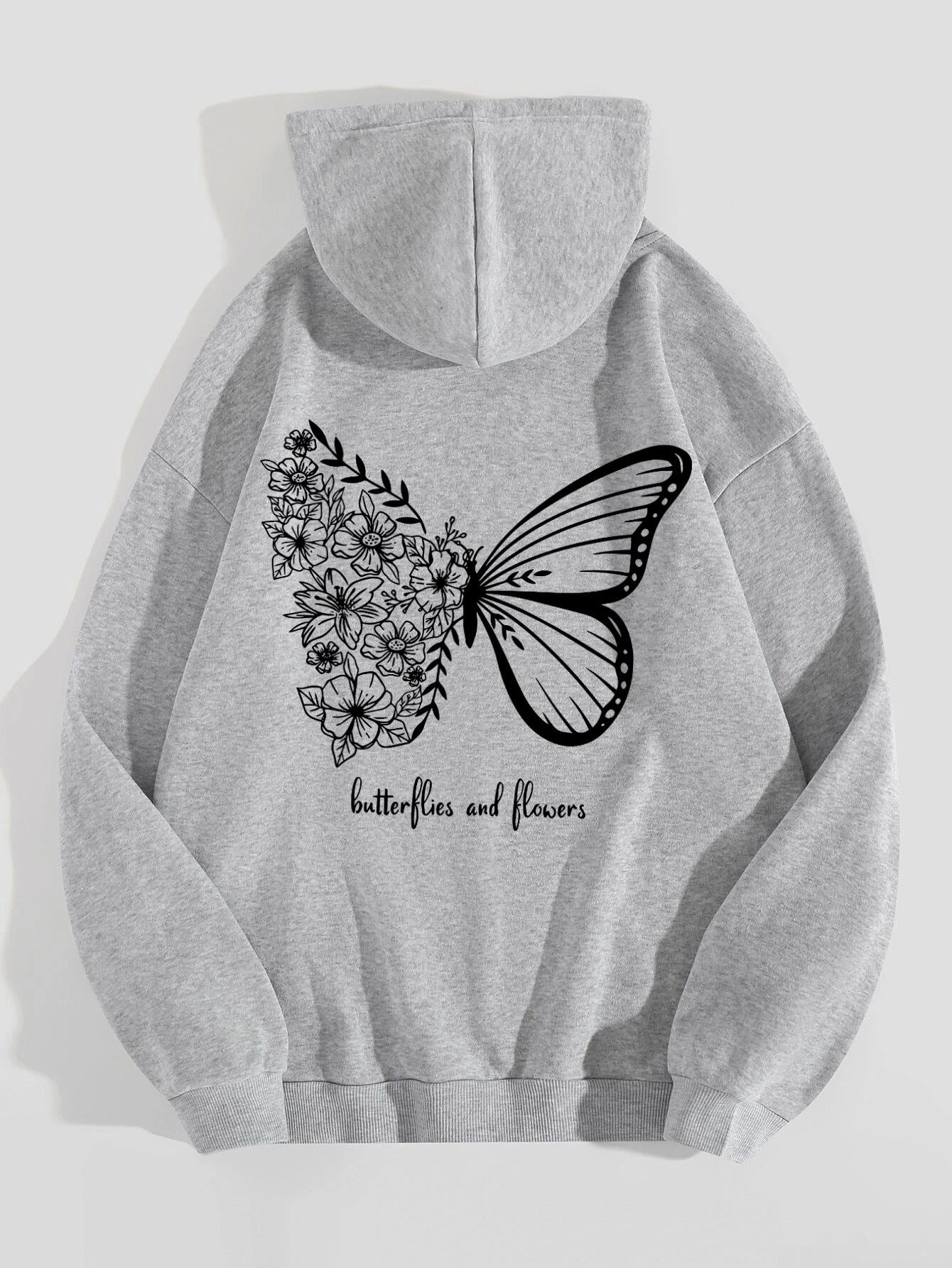 Butterfly Fashion Personlig Print Dame Sweater