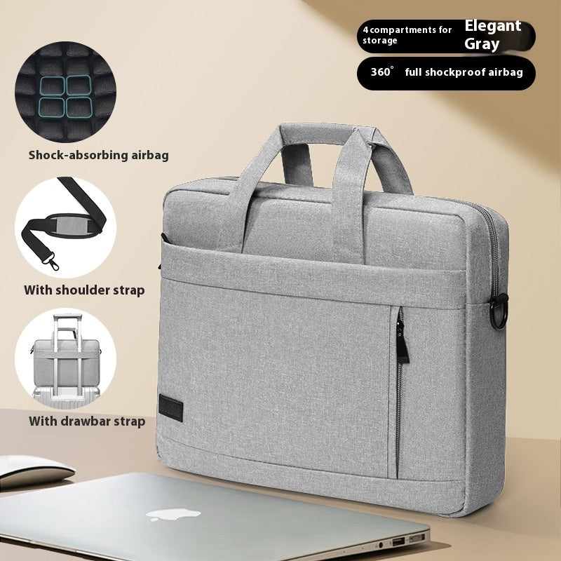 Women's Minimalist Solid Color Laptop Bag