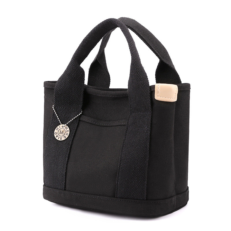 Outdoor Small Clutch Large Capacity Canvas Reticule