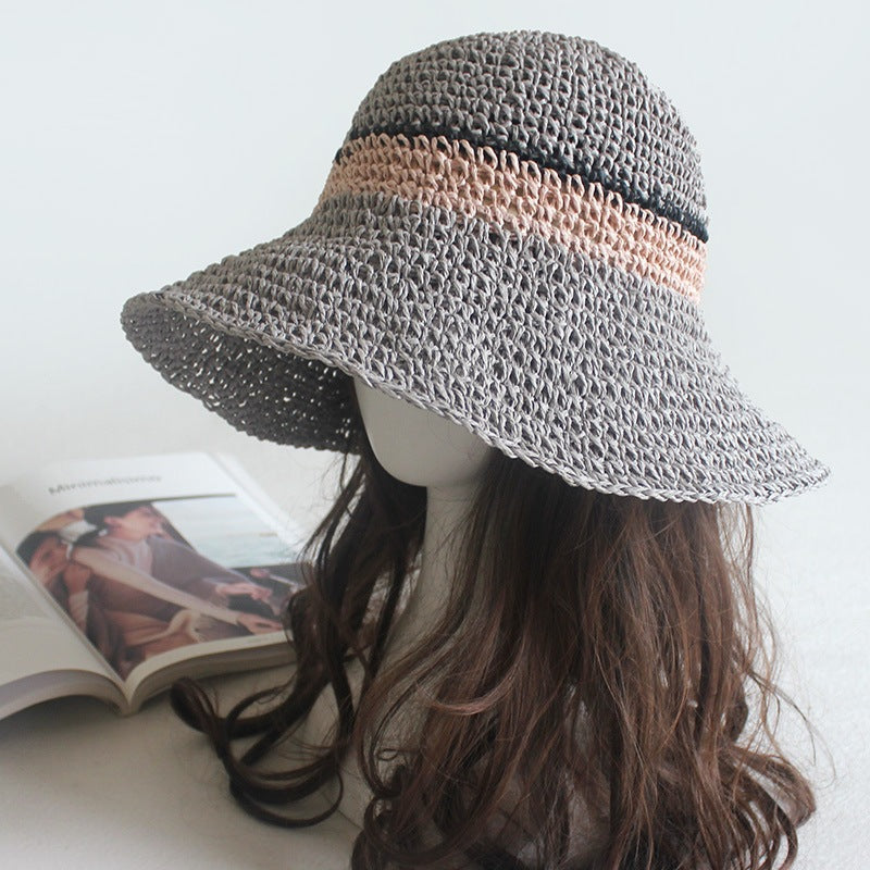 Shade Sunscreen Ladies Pot Straw  Hat
