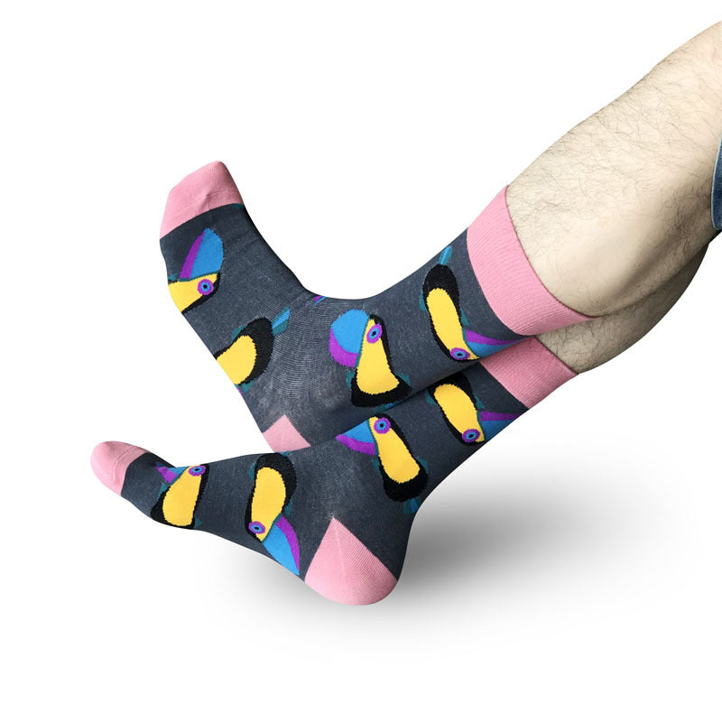 Socks European And American Large Size Men's Sport Mid-calf Length Sock