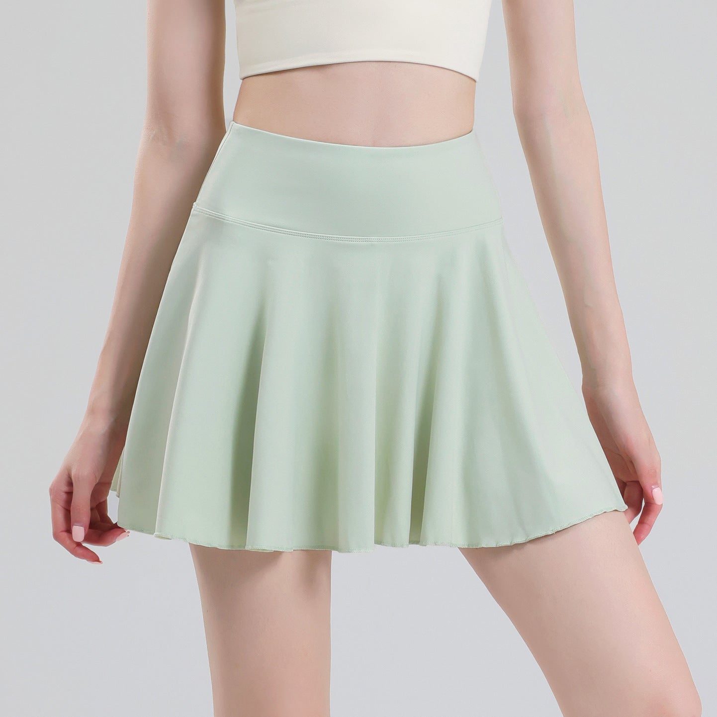 Tennis Skirt Female Yoga White Badminton Pleated