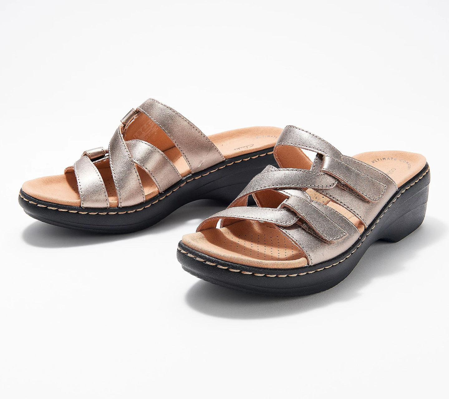 Women's Thick Bottom Slippers With Breathable Stitching Velcro