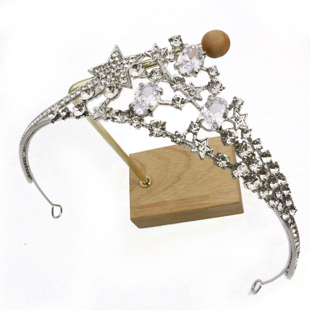 Zircon Star Bride Crown Princess